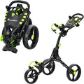 Golf Push Cart Series 2/3/4-Wheel & 360 Swivel Front Wheel - Fast Fold