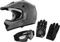 XFMT Dot Youth Motocross Dirt Bike Helmet (Large) - Safe, Comfortable