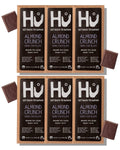 Hu Chocolate Bars 6 Pack Almond Crunch - Clean Dark Chocolate