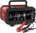 YONHAN Battery Charger 0-10 Amp 12V/24V LiFePO4 Lead-Acid Charger