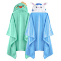 Toddler Bath Towel Hooded 2-Pack - Large 50in x 32in Soft & Absorbent