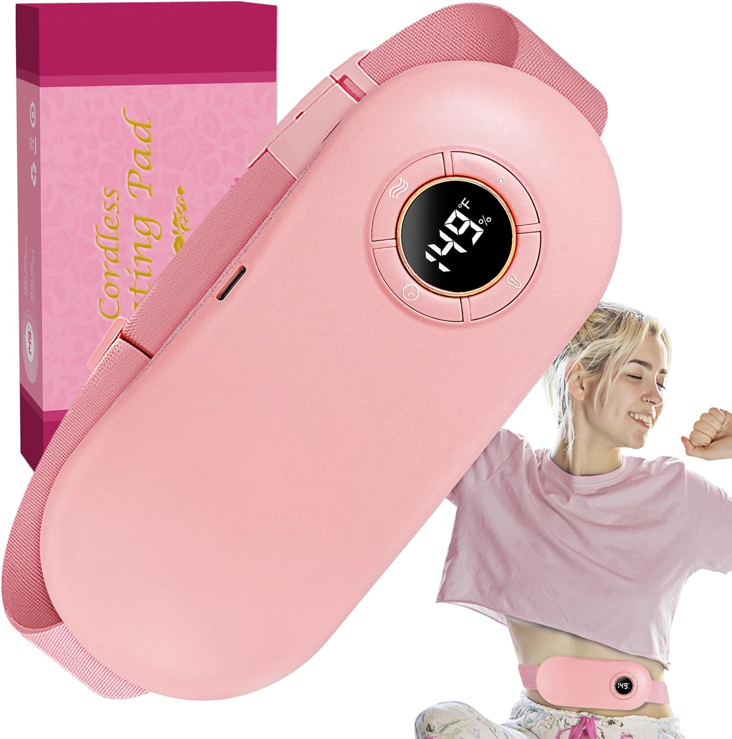 Portable Menstrual Heating Pad - Pain Relief Power