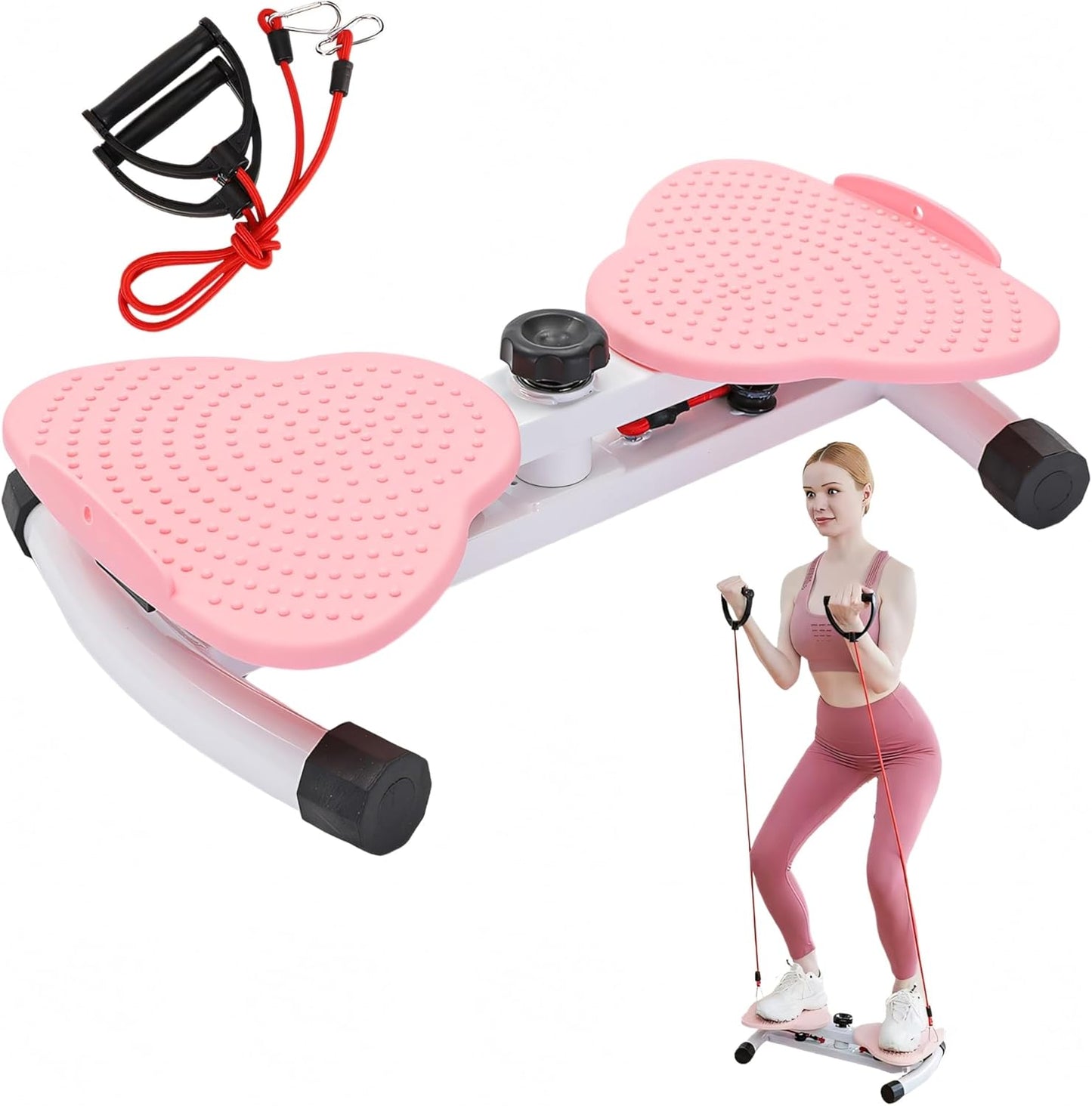 Core Twist Fitness Set: Noiseless Waist Trainer