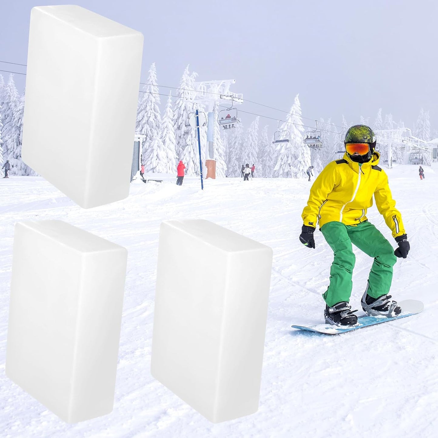Protective Ski & Snowboard Wax Set by UNIFAMILY