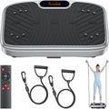 Vibration Plate Exercise Machine Silver - 200 Speeds for Lymphatic