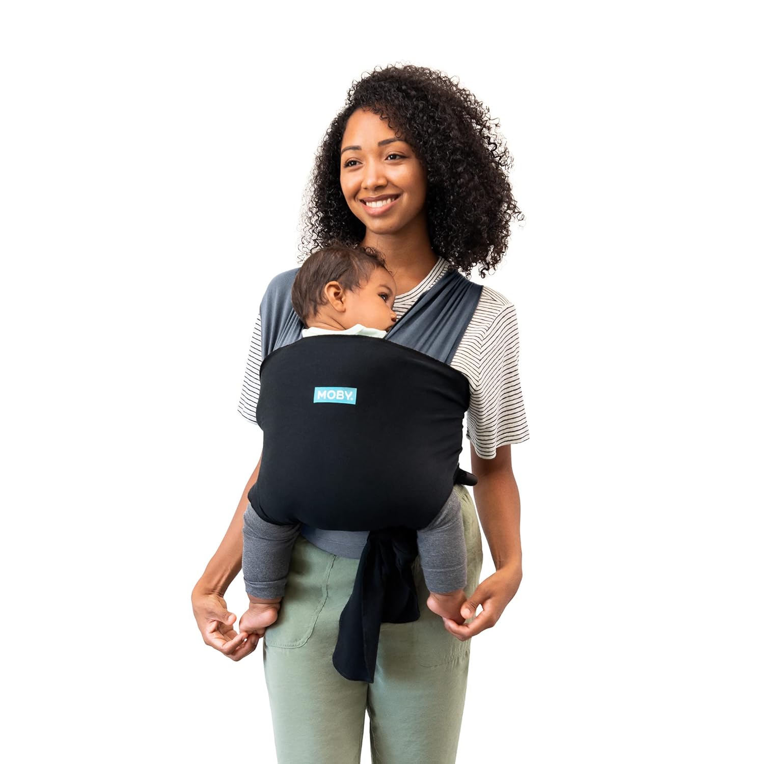 Moby Baby Wrap Carrier: Lightweight & Hands-Free Infant Sling