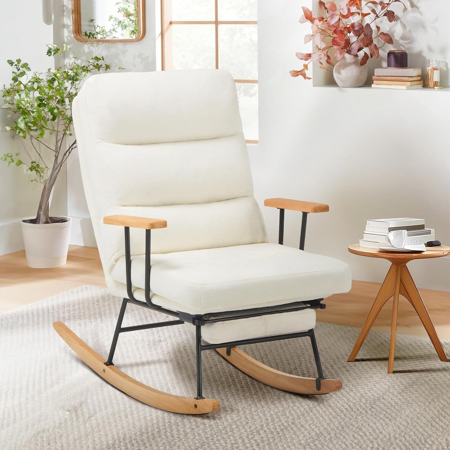 COLAMY Glider Rocking Chair - Ultimate Comfort