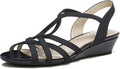 LifeStride Women's Yaya Sandal - Comfortable Strappy Heel