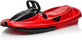 Snow Sled for Kids and Adults - Durable Plastic Sled 260 lbs Capacity