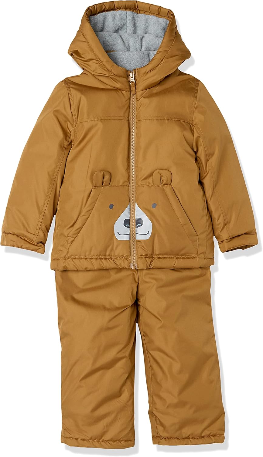 Simple Joys Baby Boys 2-Piece Snowsuit Set for Winter Fun