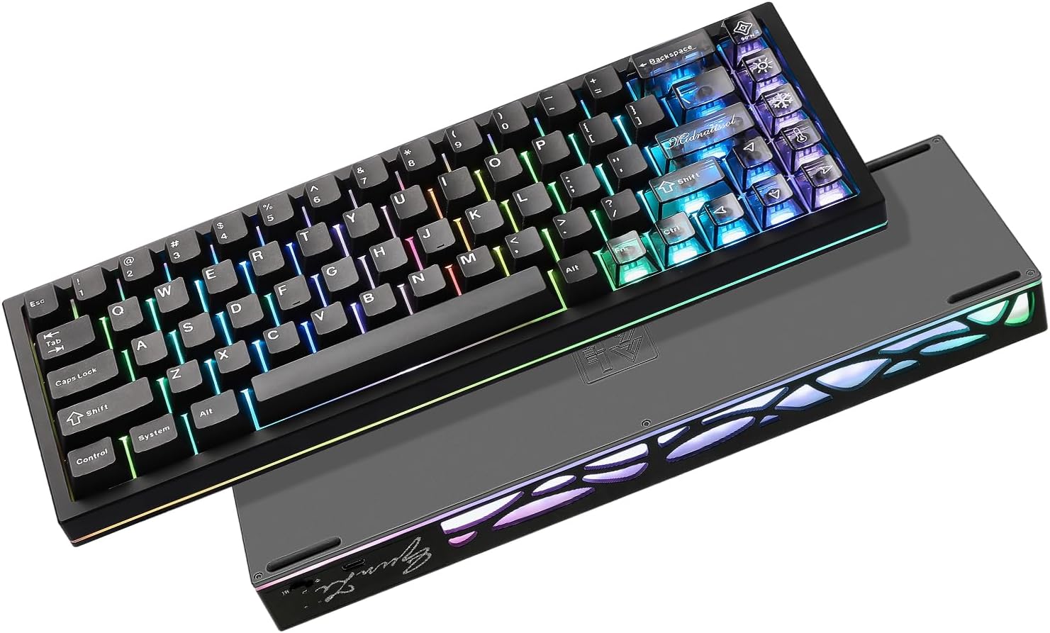 YUNZII AL65 Wireless Mechanical Keyboard with RGB Backlit