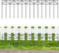 GRELWT 15 Pack Animal Barrier Fence for Dogs Outdoor Yard