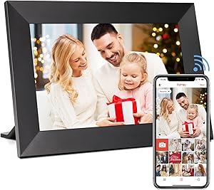 BIHIWOIA Digital Picture Frame - Stunning HD Display & WiFi