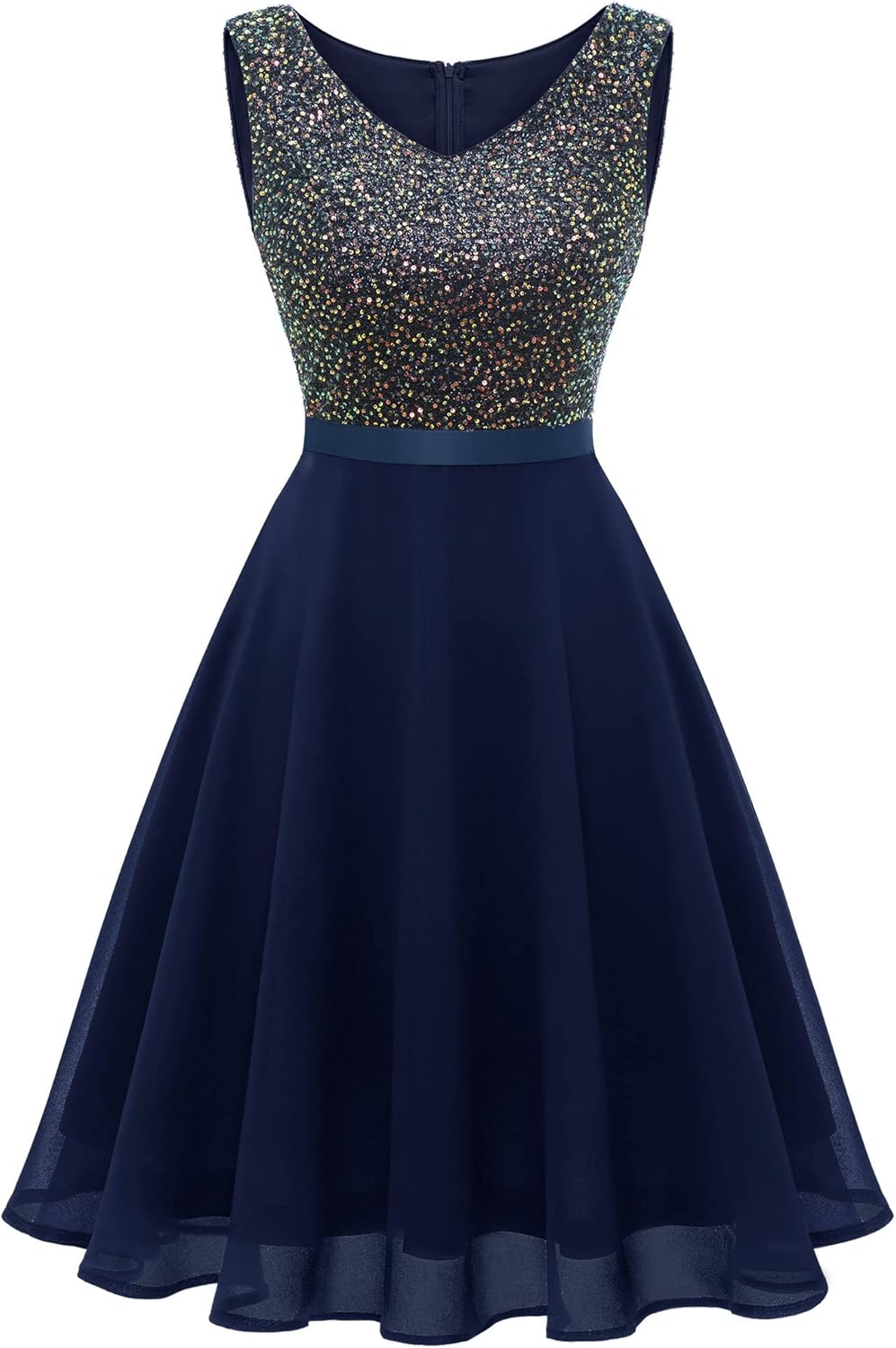 Floral Lace Bridesmaid Party Dress for Elegant Occasions