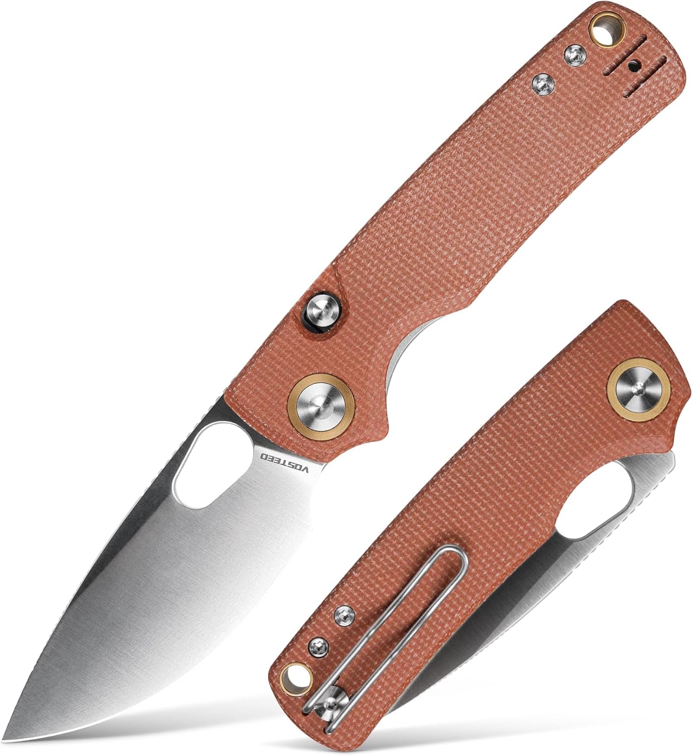 Vosteed EDC Knife with Sandvik 14C28N Steel Blade for All Tasks