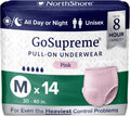 NorthShore GoSupreme Overnight Incontinence Underwear Medium - 8HR