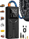 AIRSURE Tire Inflator Portable Air Compressor - Fast 150PSI Cordless