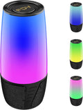 FDY Portable Bluetooth Speaker with 9-Color LED Lighting - 40W, 20H