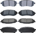 Replacement Front and Rear Ceramic Disc Brake Pads 2004-2008 Subaru