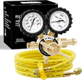 RX WELD Nitrogen Regulator 0-800 PSI CGA580 Inlet - HVAC Test Tool