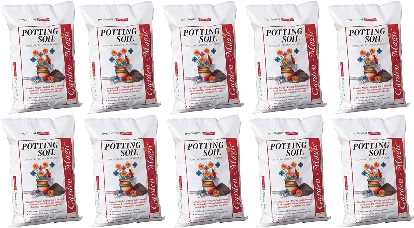 Michigan Peat Garden Magic Potting Soil Mix for Container Gardening