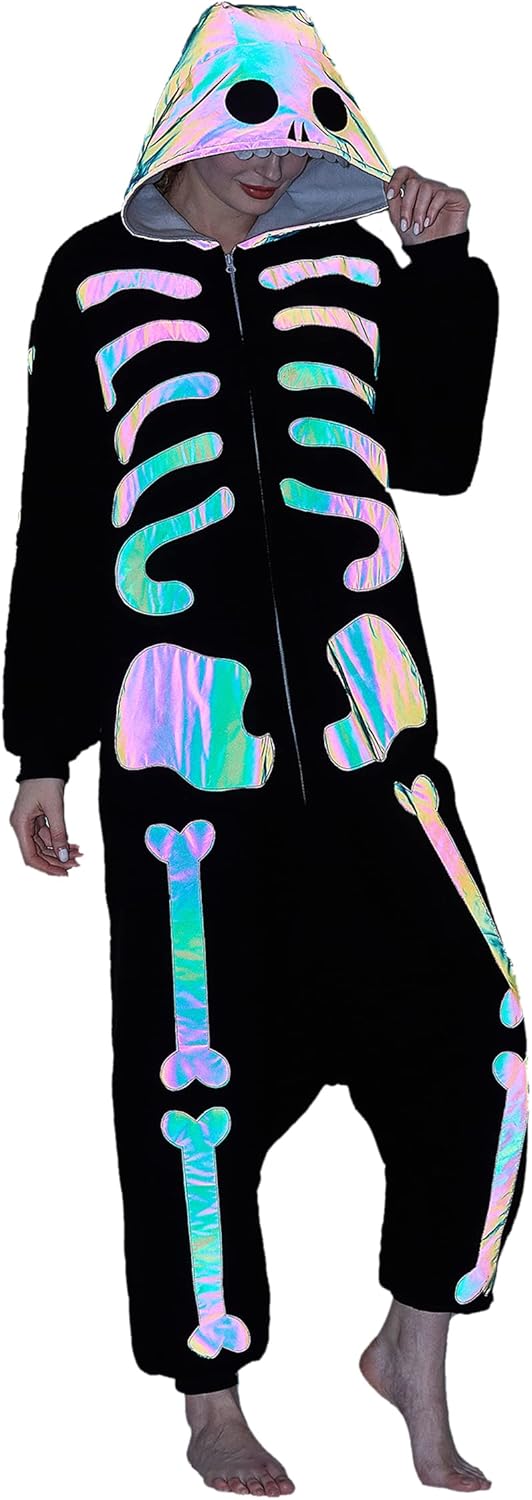 Adult Onesie Pajamas for Unisex Halloween Fun and Comfort
