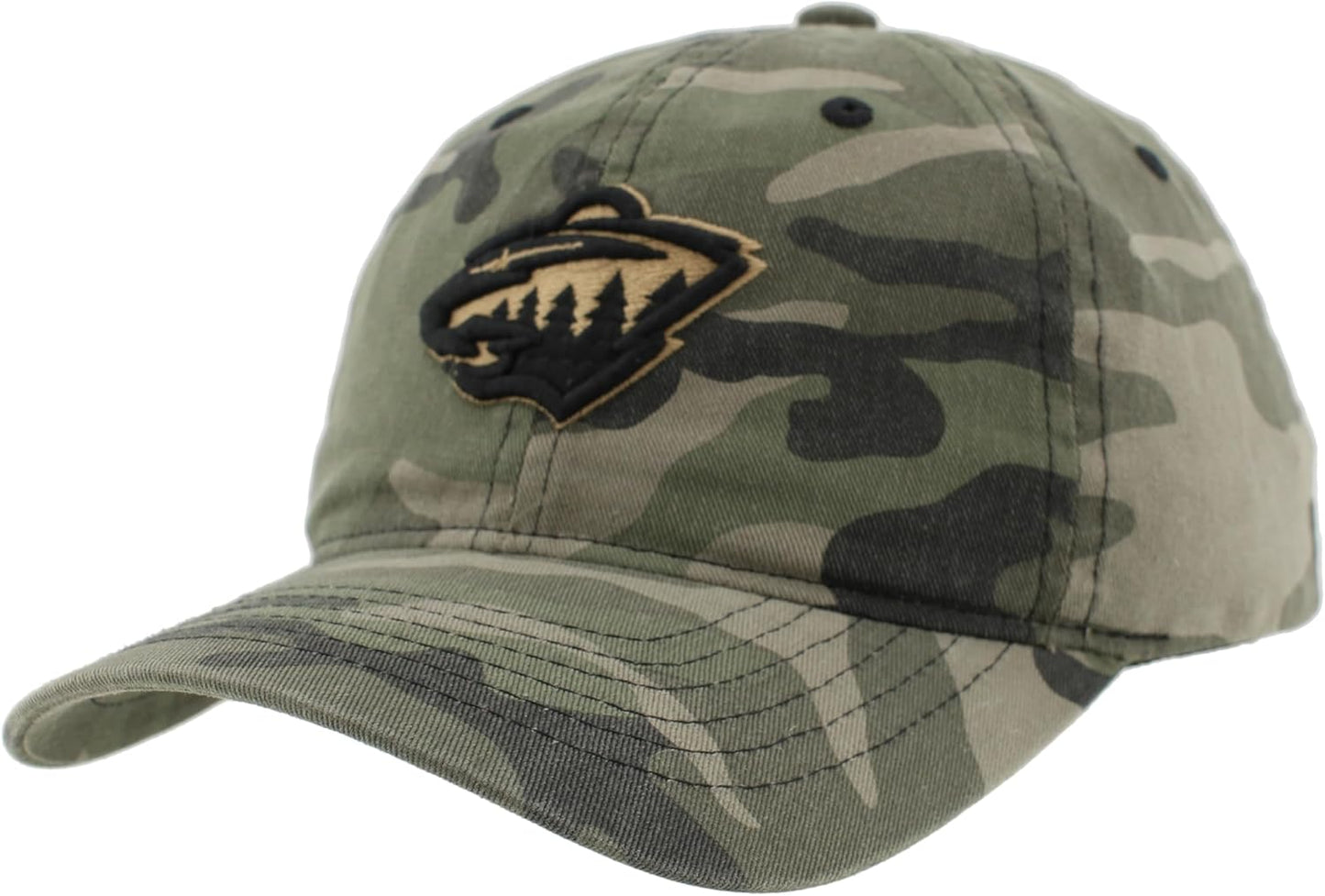 ZHATS NHL Unisex-Adult Officially Licensed Camo Hat for Fans
