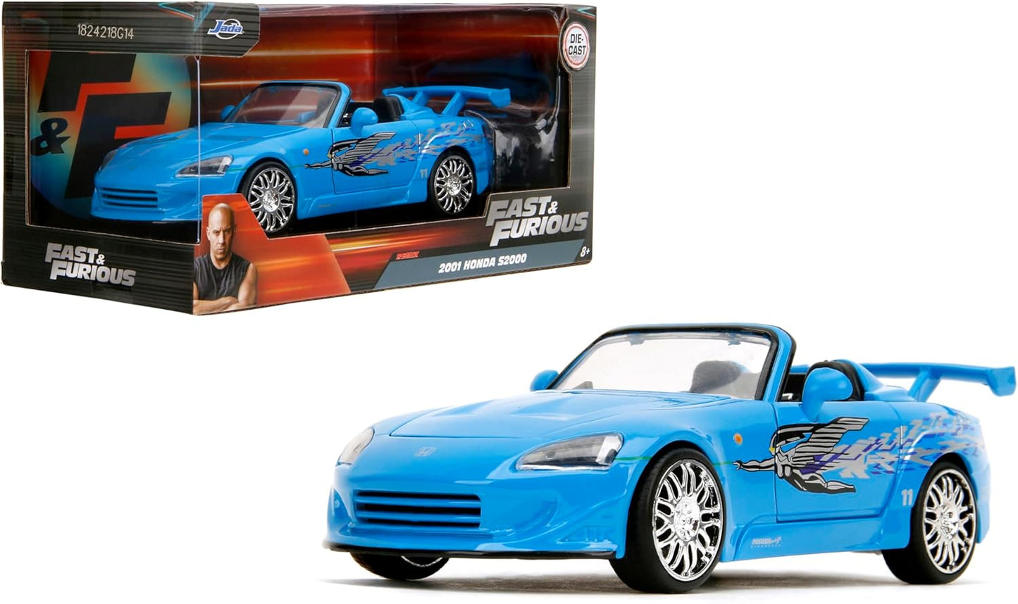 Fast & Furious Honda S2000 Die-Cast Model Car - Movie Replica