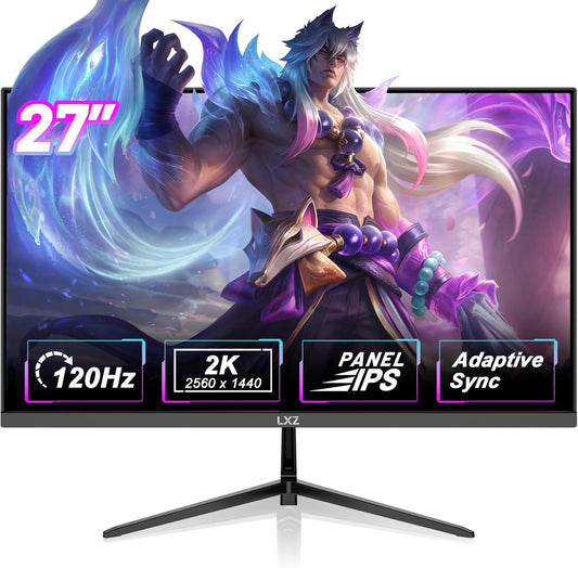 27 inch QHD 120Hz Monitor for Gaming and Home Office Use
