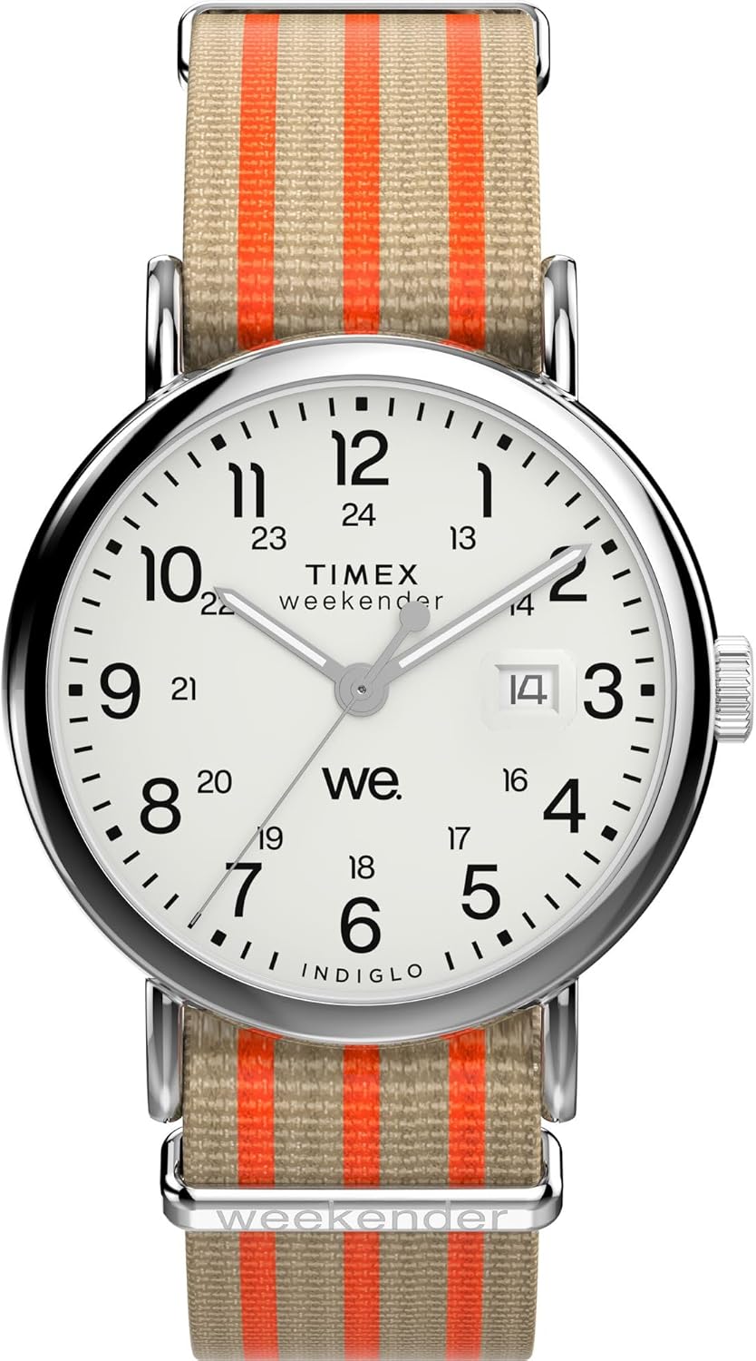 Timex Men's Weekender 40mm Watch with INDIGLO Backlight Feature