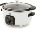 GreenLife 3.5QT Slow Cooker - Compact, Stovetop & Oven Safe