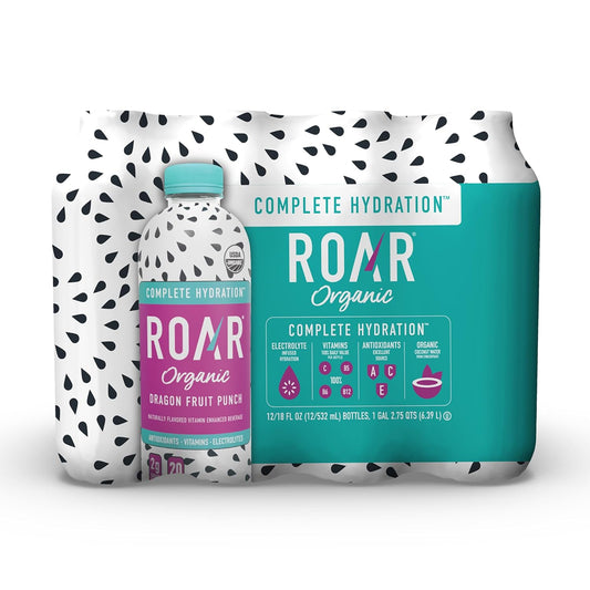 ROAR Complete Hydration Organic Electrolyte Drinks for All