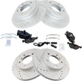 Front & Rear Ceramic Brake Kit for 1998-1999 BMW 323i - G-Coated