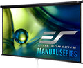 Elite Screens Manual Series 84-INCH 16:9 Pull-Down Projector Screen
