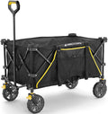 Gorilla Carts Collapsible Folding Outdoor Utility Wagon - Oversized