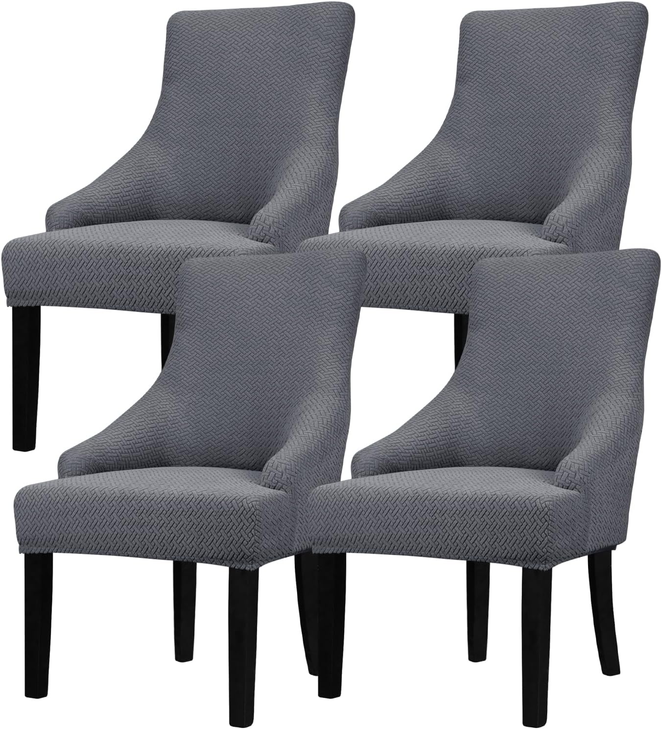 Lellen Stretch Wingback Chair Cover - Durable & Stylish Protection
