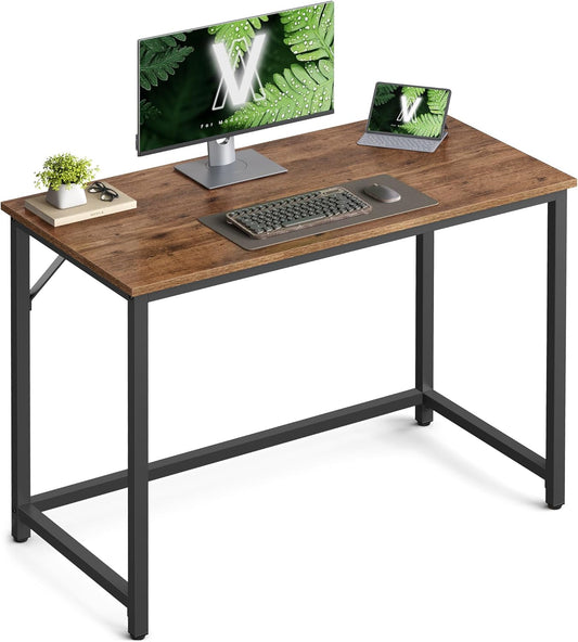 VASAGLE Computer Desk for Small Spaces, Industrial Style Design
