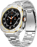 Rugged Stainless Steel Galaxy Watch Band - SUPLINK