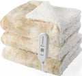 Dowin Heated Throw Blanket - Cozy Faux Fur Electric Blanket