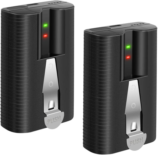 Power Up: Mrupoo Rechargeable Batteries - Ring-Doorbell & Camera Replacement