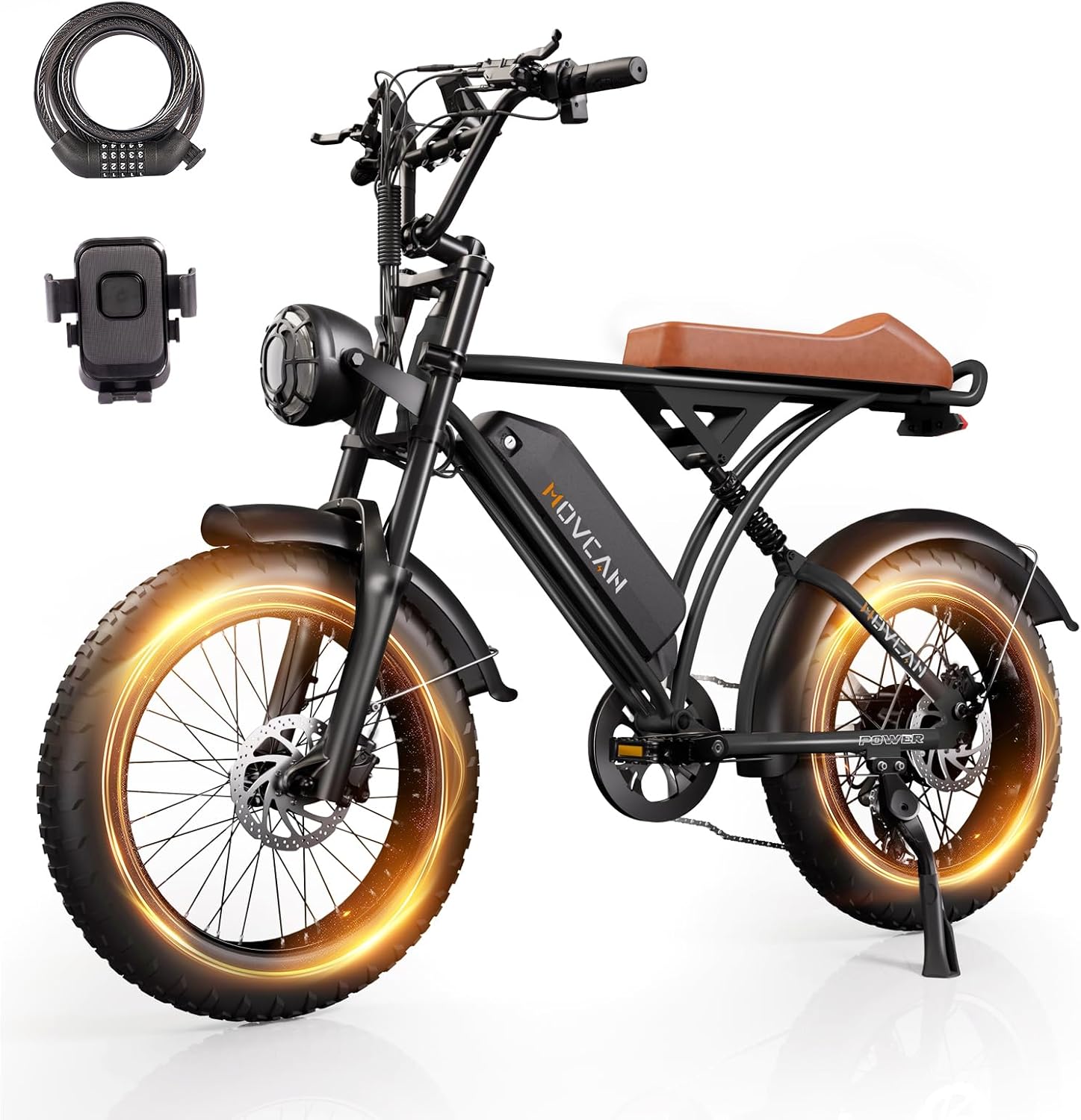 V60 Pro Electric Bike with Powerful 1000W Motor and Fat Tires