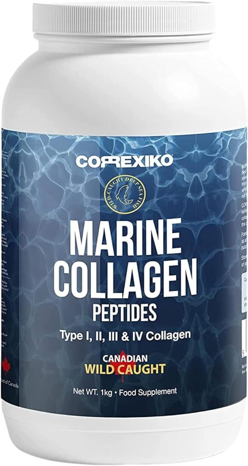 Hydrolyzed Marine Collagen Peptides Powder for Skin and Joints
