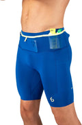 FlipBelt Men's Running Compression Shorts with Pockets - Secure Arc