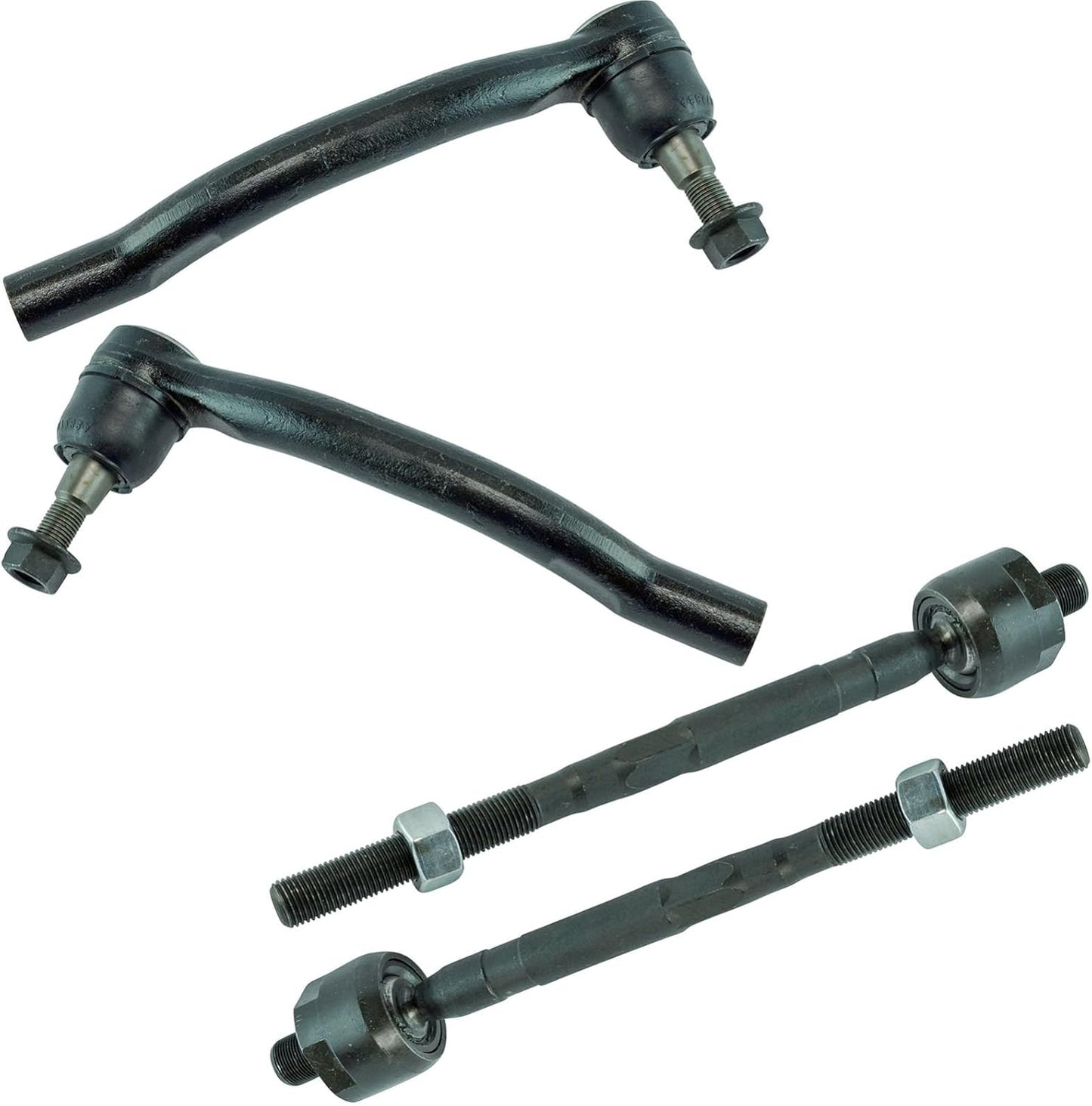 TRQ Front Tie Rod Set for 2009-2014 Nissan Murano - Direct Fit