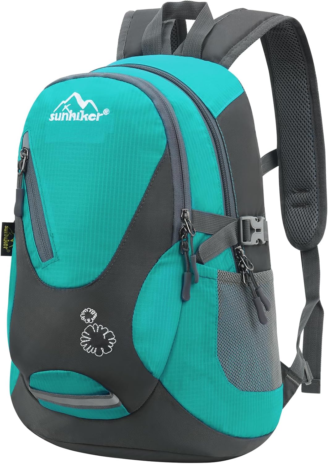 Compact Water-Resistant Daypack - Aqua Green