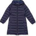 Girls Lightweight Hooded Puffer Jacket - Packable Warmth Essentials