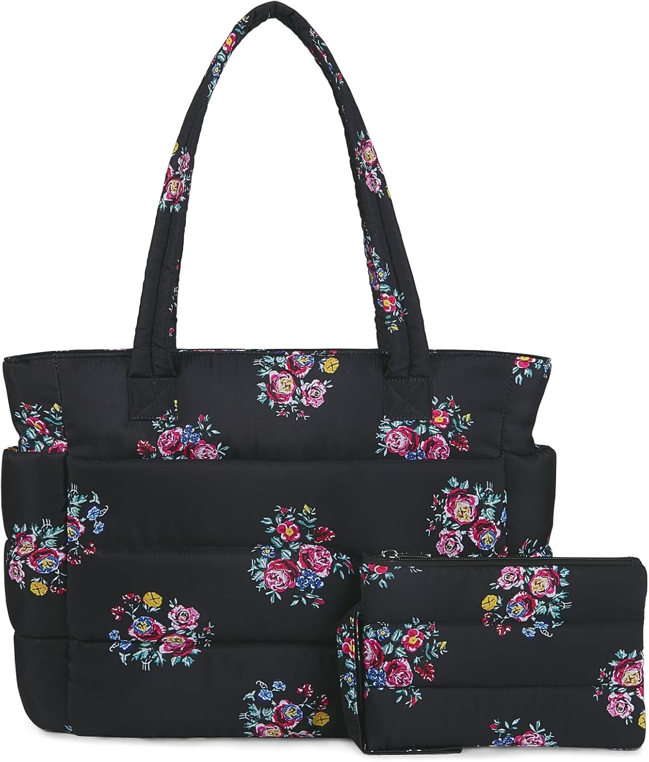 TOPDesign Puffer Tote Bag for Women: Lightweight Quilted Handbag