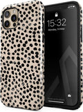 iPhone 12 Pro Max Polka Dot Phone Case - Dual-Layer Protection