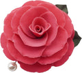 Jasmine Flower Pin Brooch - Handmade Velvet Floral Brooch ()