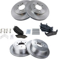 TRQ Brake Pad and Rotor Set for 2004-2008 Ford F-150 Models